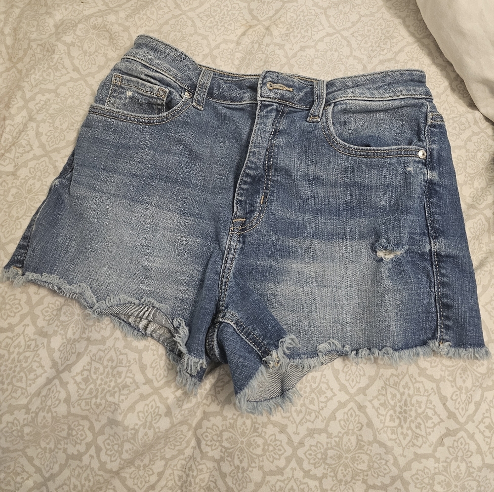 Denim shorts